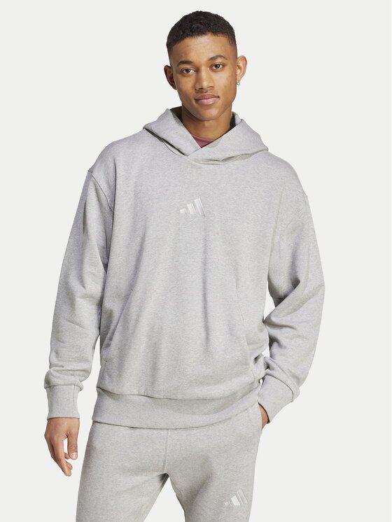 adidas Суитшърт ALL SZN French Terry IY4155 Сив Loose Fit