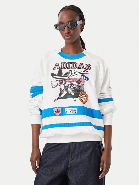 adidas Суитшърт Archive Sweater Baseball KS9209 Regular Fit