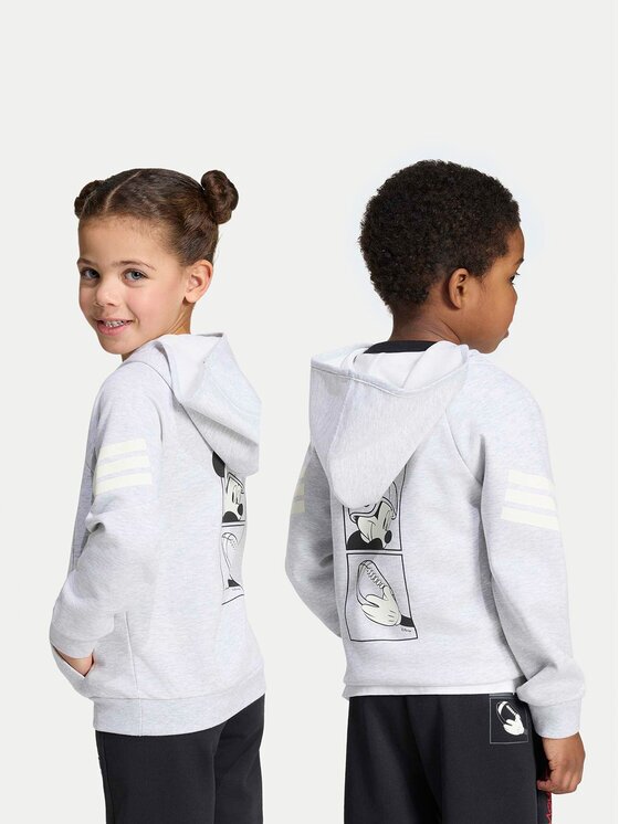 adidas Суитшърт Disney Mickey Mouse Sweatshirt KS3958 Сив Regular Fit