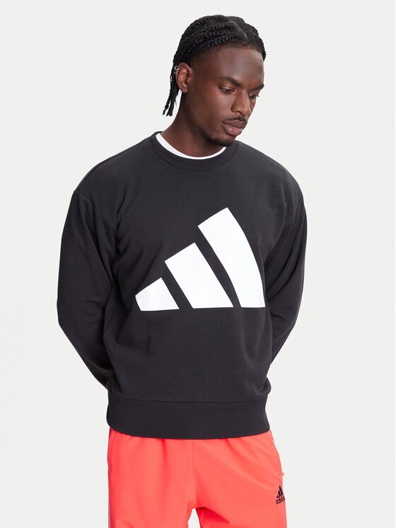 adidas Суитшърт Essentials Big Logo JE8949 Черен Regular Fit