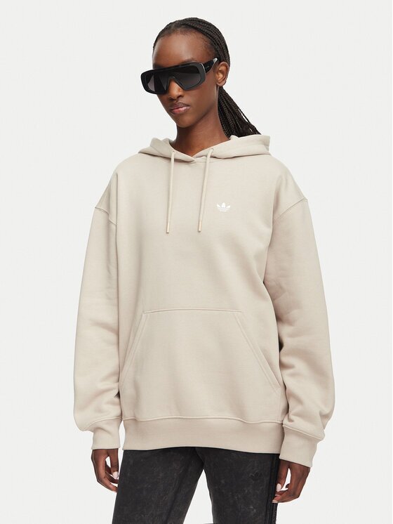 adidas Суитшърт Essentials Oversized Fleece Hoodie KR3591 Oversize