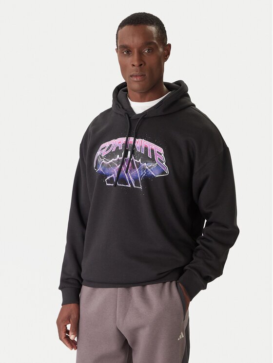 adidas Суитшърт Fortnite JV8018 Черен Regular Fit
