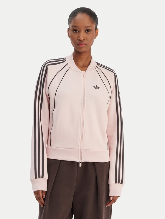 adidas Суитшърт KD6376 Розов Regular Fit