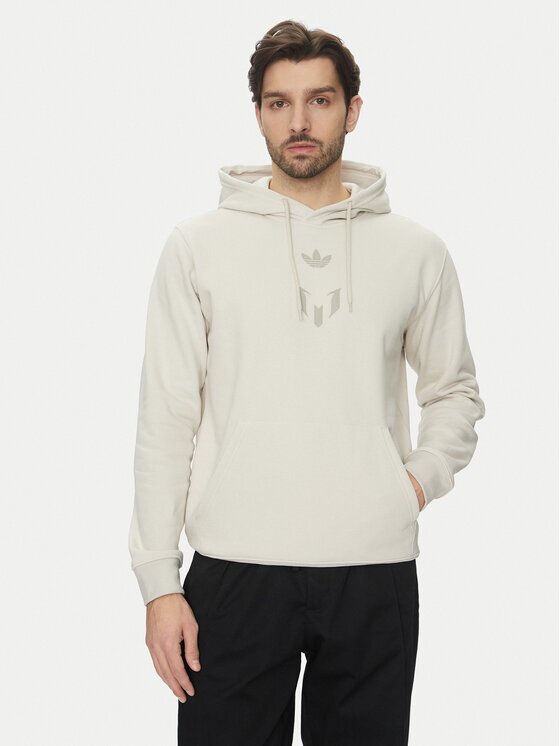 adidas Суитшърт Messi JC9474 Бежов Regular Fit