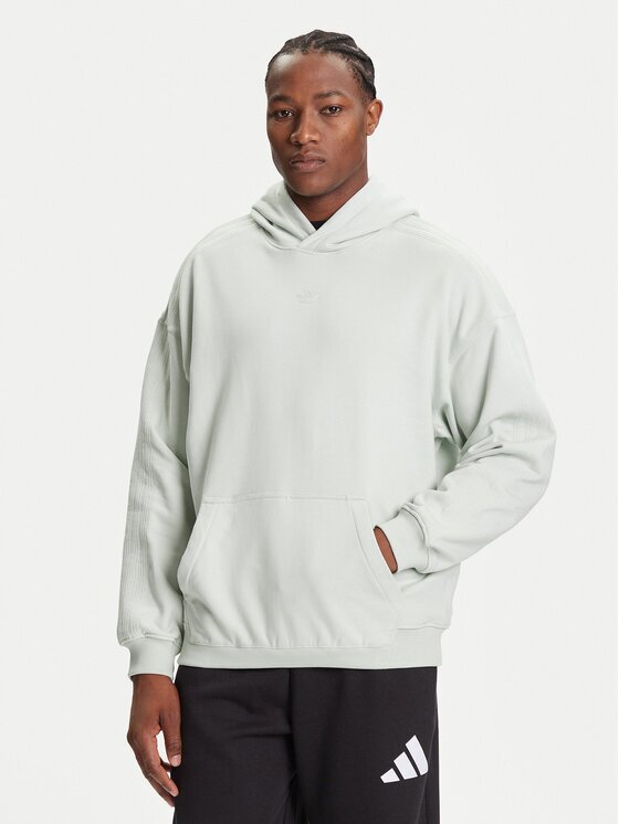 adidas Суитшърт Premium Essentials JW1035 Зелен Loose Fit