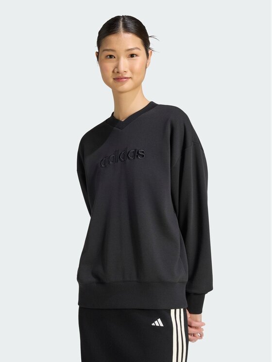 adidas Суитшърт Seasonal Essentials Stain V-Neck Sweatshirt KS2800 Regular Fit