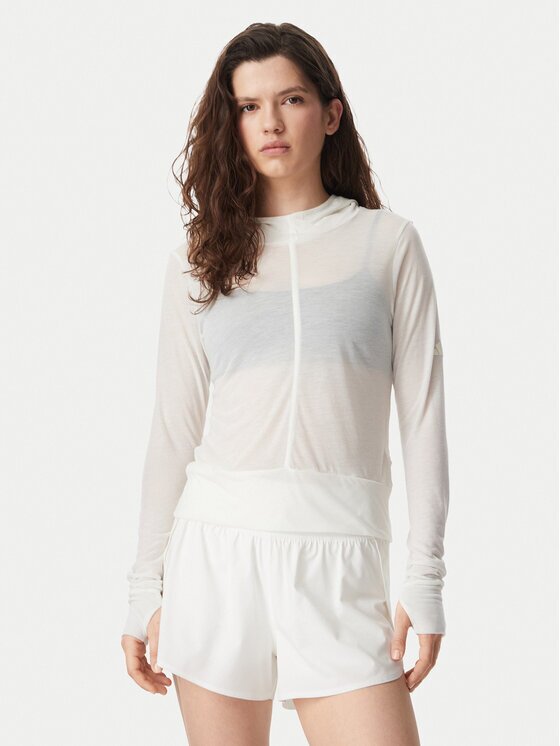 adidas Суитшърт Soft Lux Sheer Hooded KS8005 Slim Fit