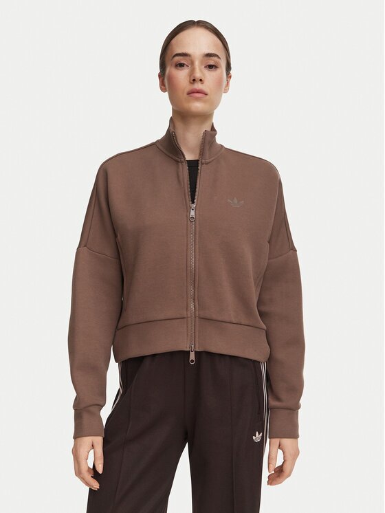 adidas Суитшърт Spacer Tracktop KZ2189 Regular Fit