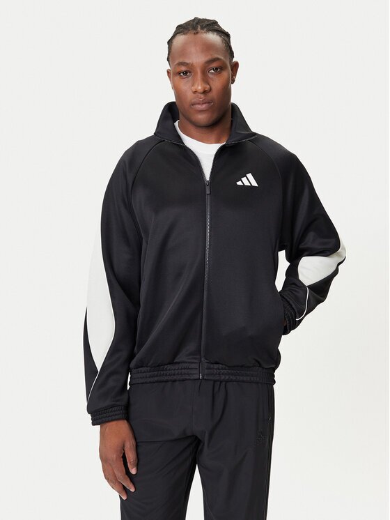 adidas Суитшърт Stadium JN1821 Черен Loose Fit