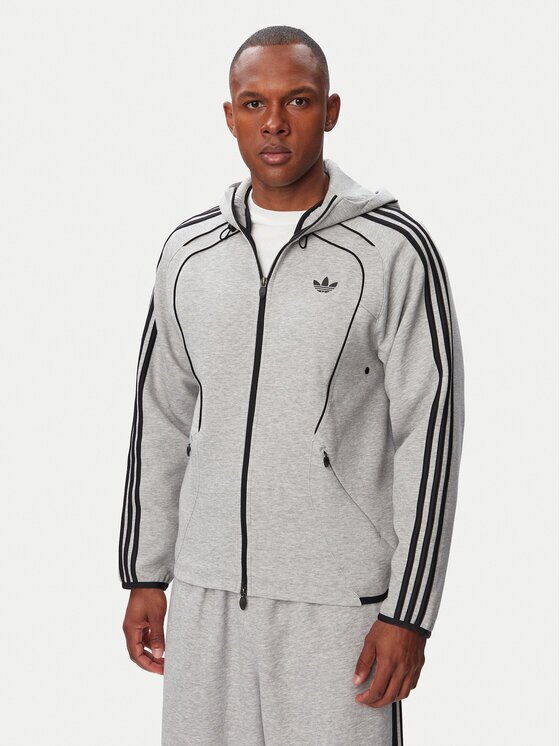 adidas Суитшърт Teamgeist 26 Cutline KR7070 Светлосив Regular Fit
