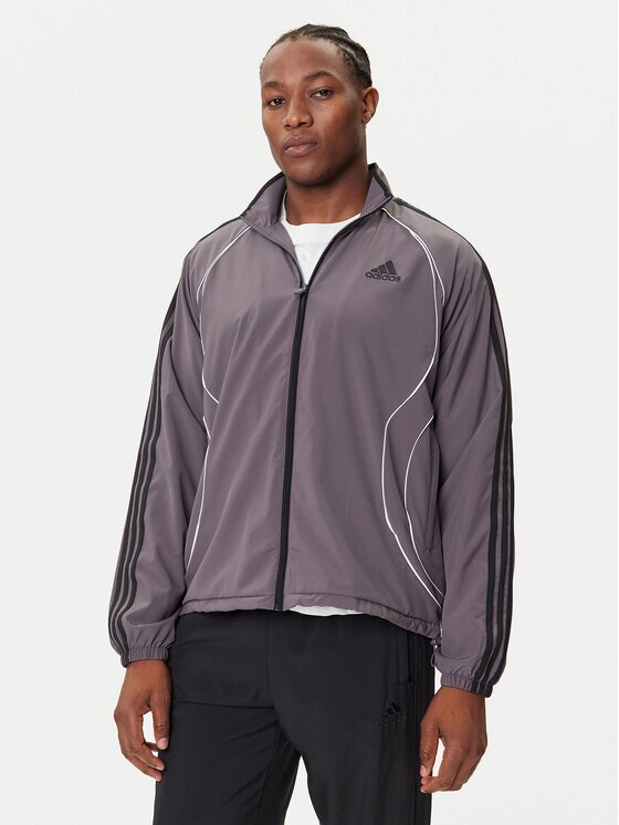adidas Суитшърт Teamgeist adicolor JW5865 Сив Loose Fit