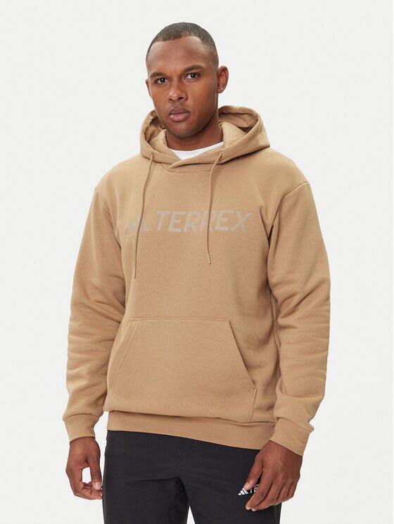adidas Суитшърт Terrex Multi Large Logo JM2821 Бежов Regular Fit