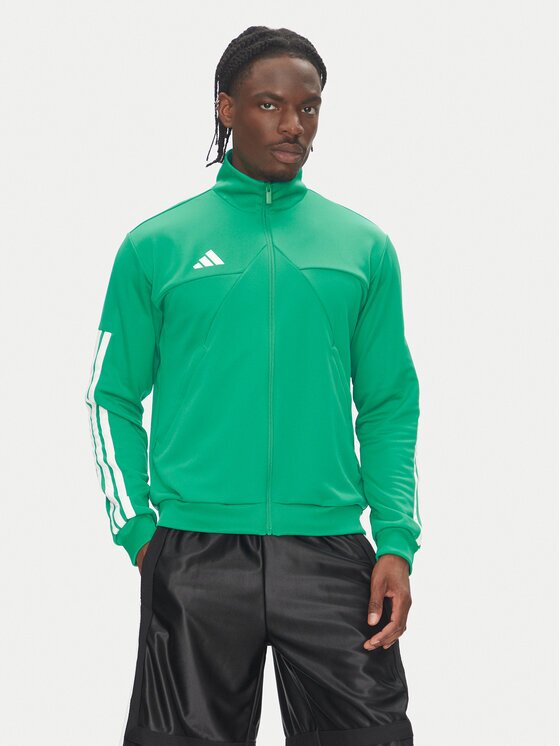 adidas Суитшърт Tiro Wordmark JC7938 Зелен Regular Fit