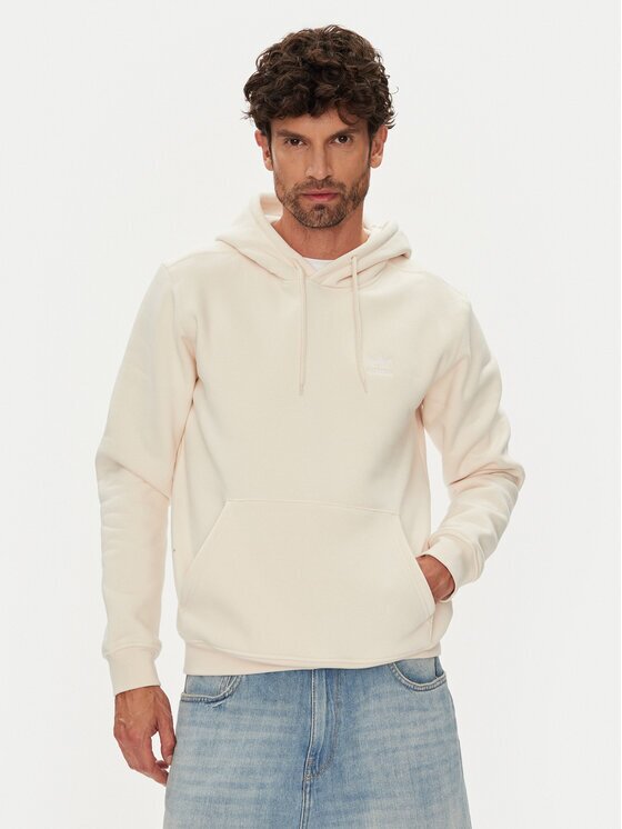 adidas Суитшърт Trefoil Essentials HZ3598 Екрю Regular Fit