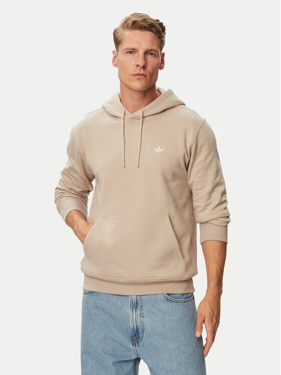 adidas Суитшърт Trefoil Essentials KS9805 Светлобежов Regular Fit