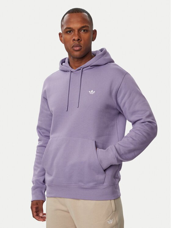 adidas Суитшърт Trefoil Essentials KW5049 Светлолилав Regular Fit