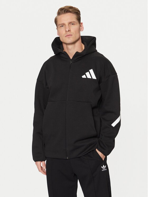 adidas Суитшърт Z.N.E. JD5984 Черен Regular Fit
