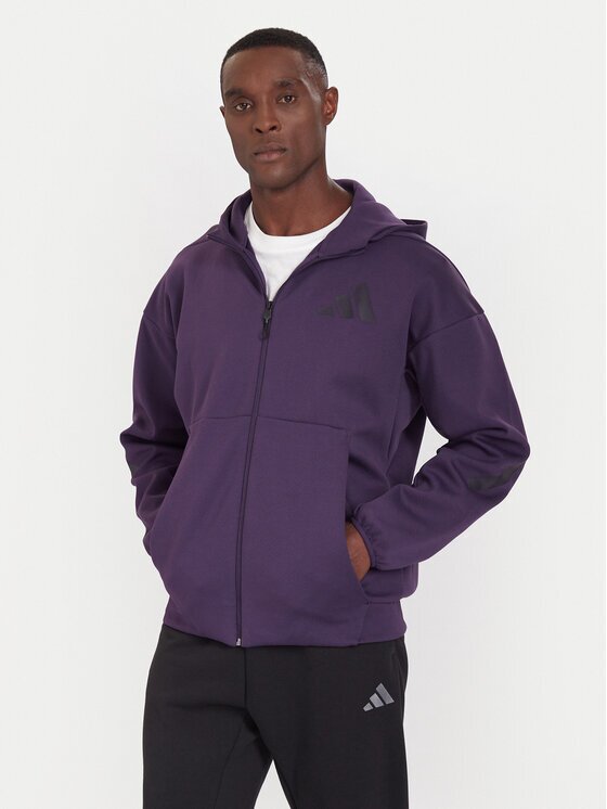 adidas Суитшърт Z.N.E. KB7124 Виолетов Regular Fit
