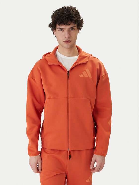 adidas Суитшърт Z.N.E. KE4679 Оранжев Regular Fit