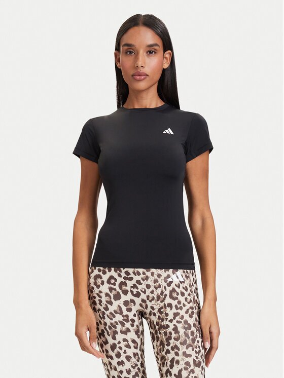 adidas Тениска от техническо трико Primelift Essentials Workout Contour T-Shirt KD0108 Slim Fit