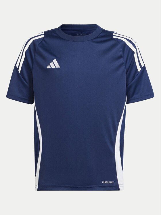 adidas Тениска от техническо трико Tiro 24 Jersey IS1029 Тъмносин Slim Fit