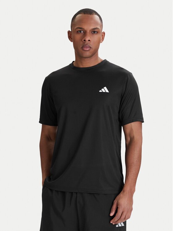 adidas Тениска от техническо трико Workout Essentials Base KA3569 Черен Regular Fit