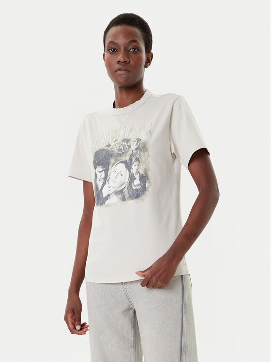adidas Тишърт 20th Century Fox Disney JX1282 Бежов Regular Fit