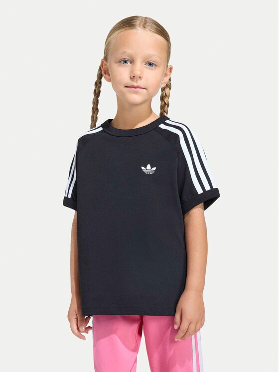 adidas Тишърт 3-Stripes KD3309 Черен Loose Fit