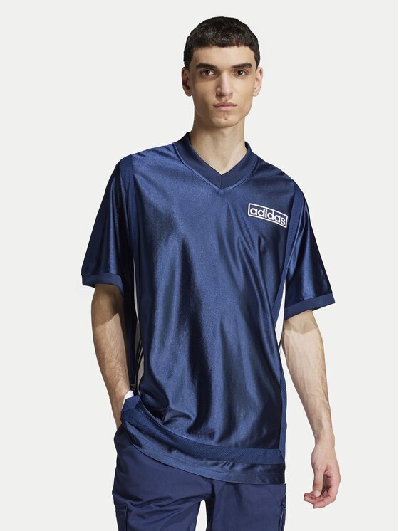 adidas Тишърт Adibreak JD4248 Тъмносин Loose Fit