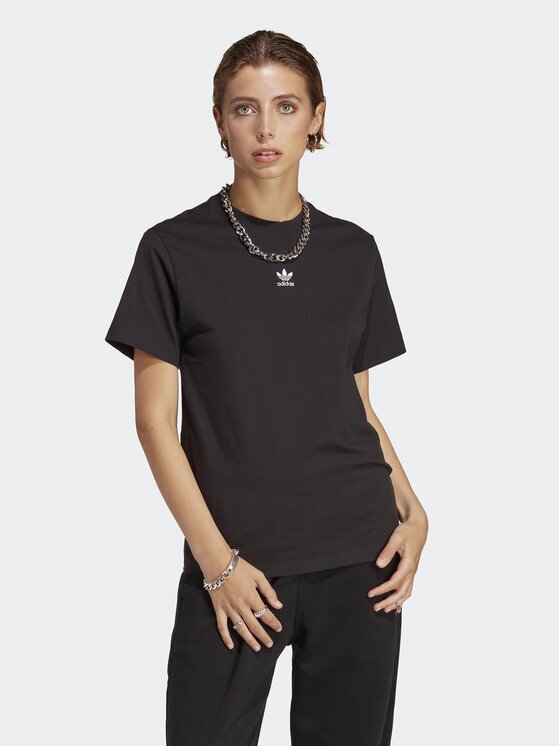 adidas Тишърт Adicolor Essentials Regular T-Shirt IC1826 Черен Regular Fit