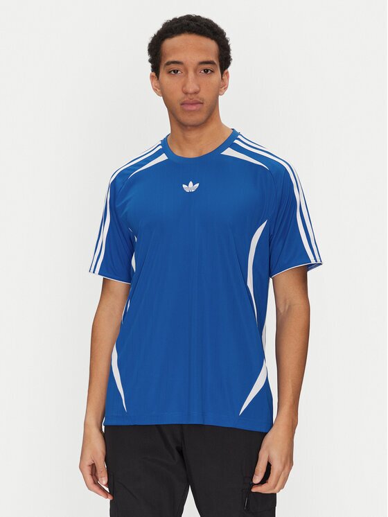 adidas Тишърт adicolor Teamgeist JP1114 Син Loose Fit