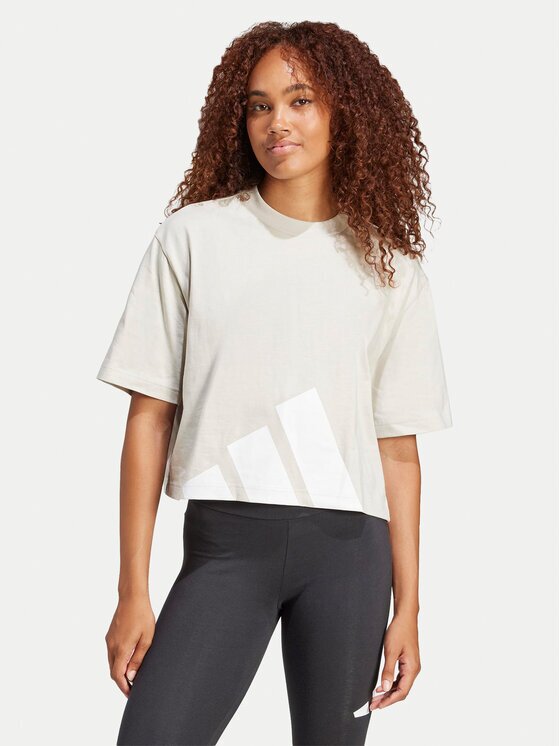adidas Тишърт Essentials Big Logo Boyfriend JG8729 Loose Fit