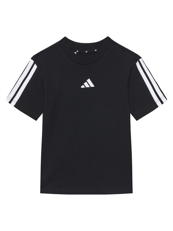 adidas Тишърт Essentials JD6487 Черен Regular Fit