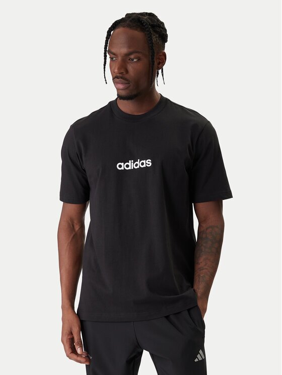 adidas Тишърт Essentials Linear JE8993 Regular Fit