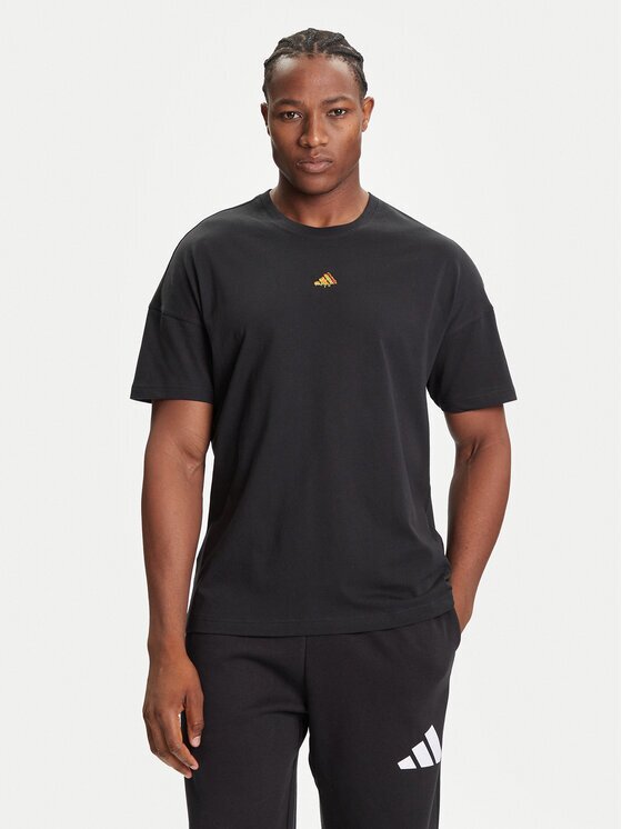 adidas Тишърт Fortnite Graphic JV7964 Черен Loose Fit