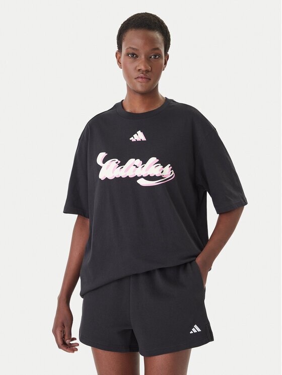 adidas Тишърт House Of Tiro Graphic KB7170 Oversize