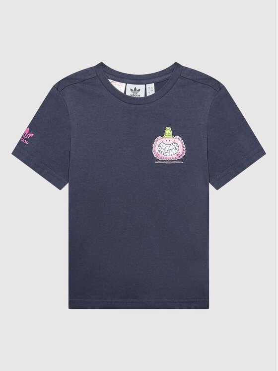 adidas Тишърт KEVIN LYONS HF7539 Тъмносин Regular Fit
