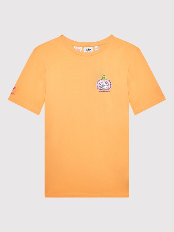 adidas Тишърт KEVIN LYONS HF7579 Оранжев Regular Fit