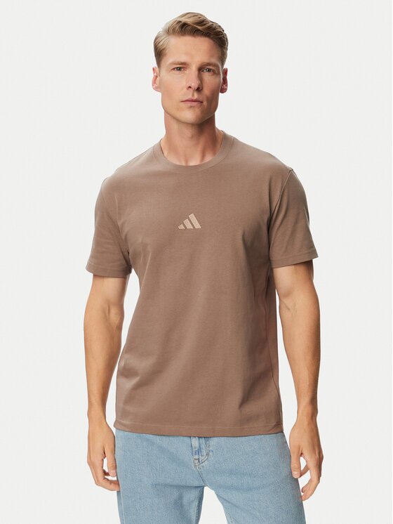 adidas Тишърт Kit Small Logo KX1281 Regular Fit