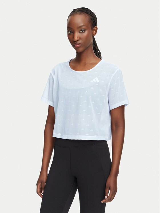 adidas Тишърт Strength Essentials Workout Boxy Mesh KT3828 Relaxed Fit