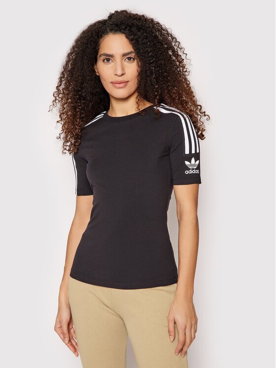 adidas Тишърт Tight Tee FM2592 Черен Slim Fit
