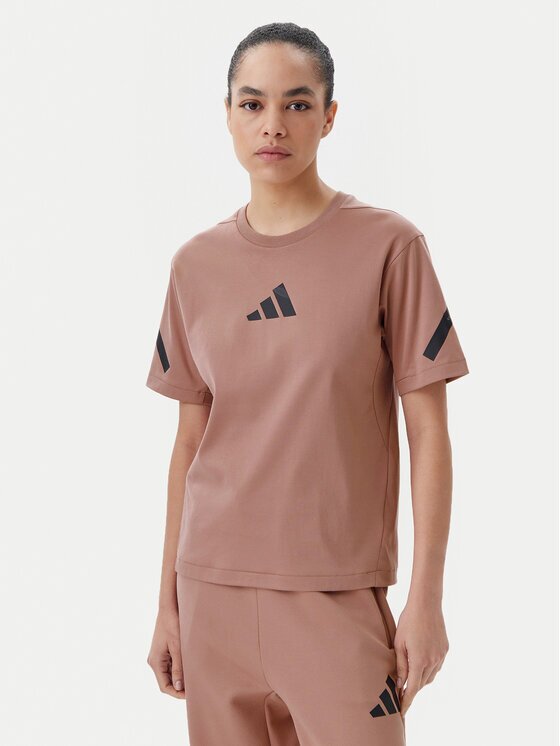 adidas Тишърт Z.N.E. JC9311 Розов Regular Fit