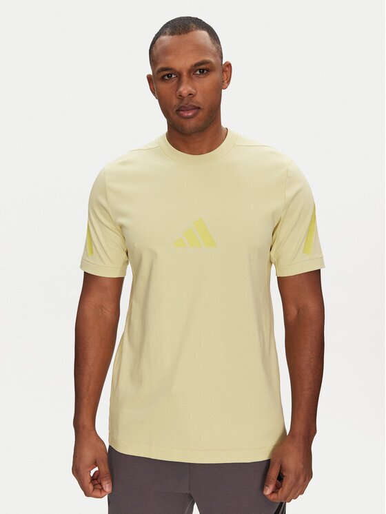 adidas Тишърт Z.N.E. JD5981 Жълт Regular Fit