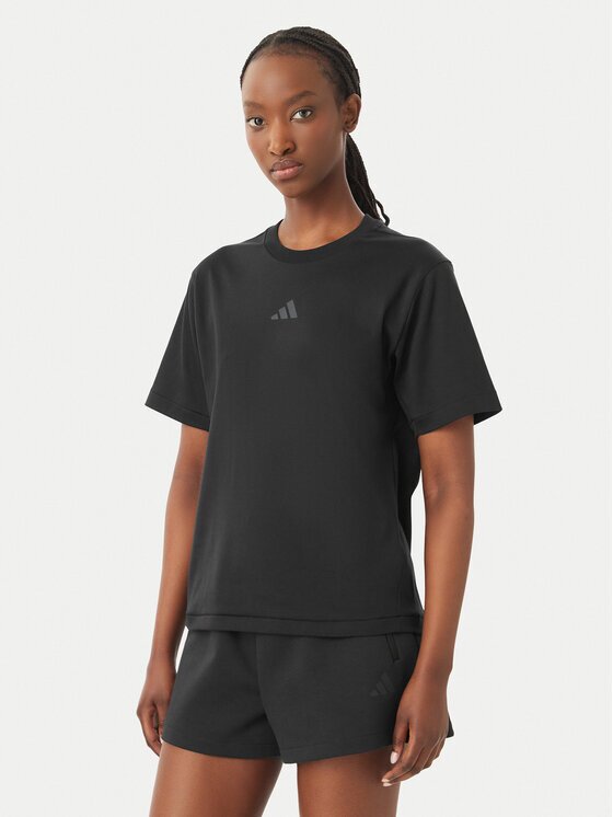 adidas Тишърт Z.N.E. KF6357 Черен Regular Fit