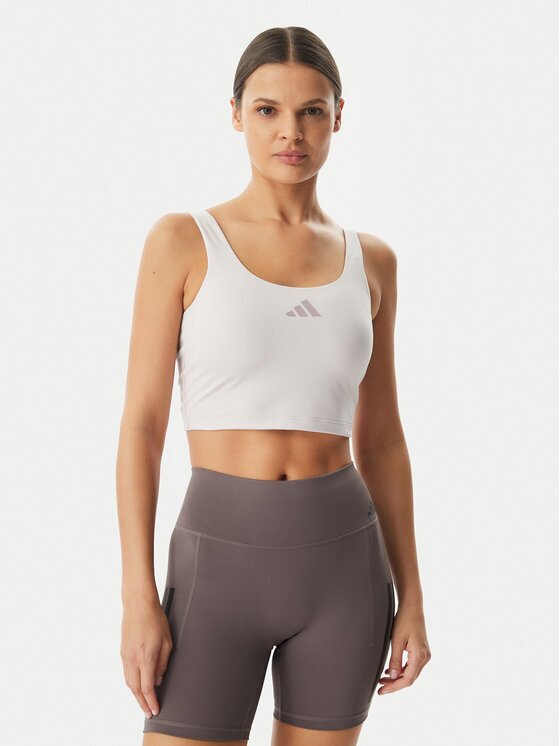 adidas топ Power Light Support KD2227 Виолетов Slim Fit