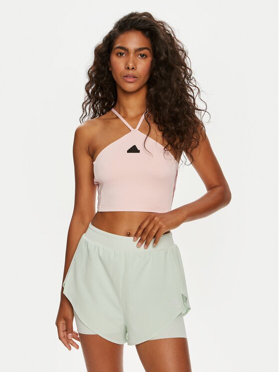 adidas топ Tiro Cut 3-Stripes Summer IX3504 Розов Slim Fit