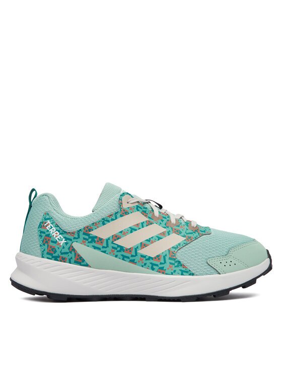 adidas Туристически Minecraft Terrex Tracefinder Trail Running Shoes Junior KK1742 Светлозелен