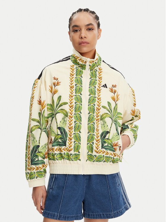 adidas Яке бомбър FARM JD6304 Loose Fit