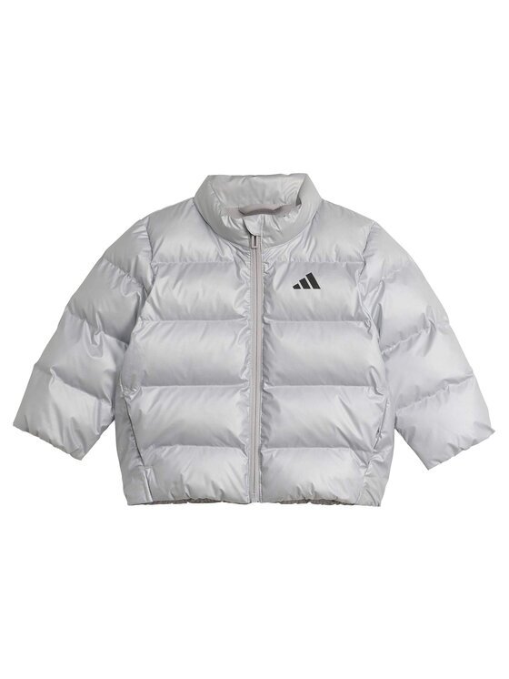 adidas Зимно яке Glam JM8870 Сив Regular Fit