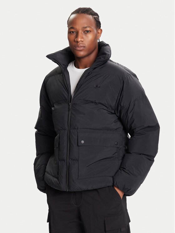 adidas Зимно яке JW5815 Черен Slim Fit
